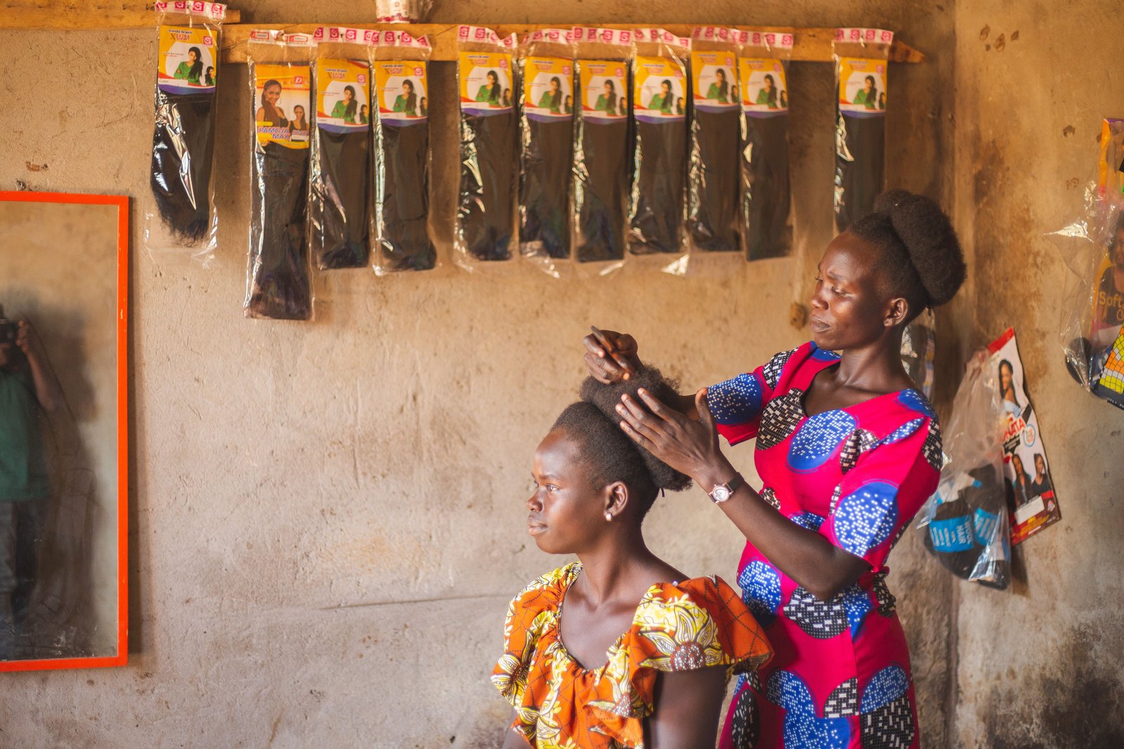 Hairdressing apprenticeship in the community salon